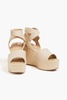 Vada canvas espadrille wedge sandals