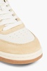 Retro Court leather and suede sneakers