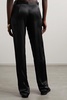 Cruise silk-charmeuse straight-leg pants