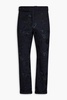 Samuel embroidered cotton-twill pants