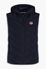 Timeo quilted shell hooded vest