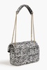 Tweed shoulder bag