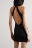 High Sea open-back stretch-jersey mini dress