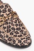 Owen leopard-print suede loafers