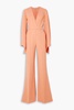 Belted cady jumpsuit