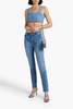 Josephine cropped denim top