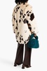 Doona printed faux fur coat