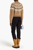 Fair Isle alpaca-blend turtleneck sweater