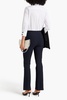 Simone stretch-cotton twill flared pants