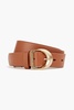 Leather belt