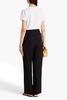 Ross satin wide-leg pants