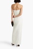 Pernille strapless crepe gown