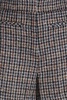 Houndstooth tweed shorts