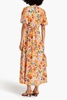 Emmy floral-print silk crepe de chine maxi dress