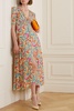 Lea floral-print ECOVERO™-blend crepe maxi dress