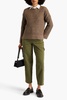 Normandie ribbed wool-blend sweater