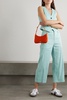 Dylan cropped linen-blend wide-leg pants