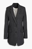 Charles pinstriped wool-blend blazer