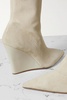 Wanda suede wedge ankle boots