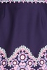 Embellished printed cotton and silk-blend twill mini skirt