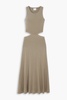 Argo cutout stretch-TENCEL™ Lyocell midi dress