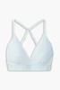 Hadlee stretch Pima cotton soft-cup triangle bra