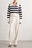 Franklin striped cashmere-blend sweater