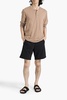 Slub cotton-jersey Henley T-shirt