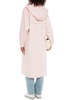 Cotton hooded trench coat