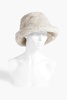 Wera faux fur bucket hat