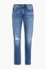 Fit 2 Authentic slim-fit distressed denim jeans