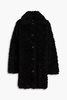 Faux shearling coat