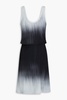 Gradient jersey dress