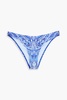 Separates paisley-print low-rise bikini briefs