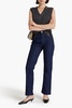 Martin high-rise straight-leg jeans