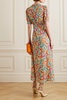 Lea floral-print ECOVERO™-blend crepe maxi dress