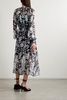 Aleksandra floral-print silk-chiffon midi dress