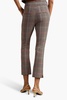 Montlake houndstooth tweed kick-flare pants