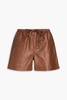 Ifeiona leather shorts