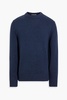 Weston merino wool and cotton-blend sweater