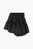 Sarina asymmetric quilted skirt