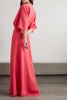 Ruched cady gown