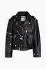 Leather biker jacker