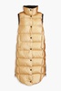 Silvretta quilted metallic shell down vest