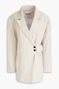 Belted crepe blazer