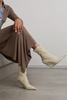 Wanda suede wedge ankle boots