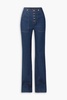 High-rise wide-leg jeans