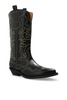 Ganni Leather cowboy boots