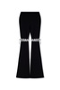 Nensi Dojaka Ribbed trousers with lacing