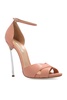 Casadei ‘Blade Criss Cross’ heeled sandals